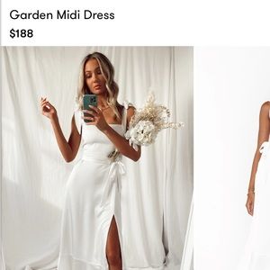 Show me your mumu garden midi dress